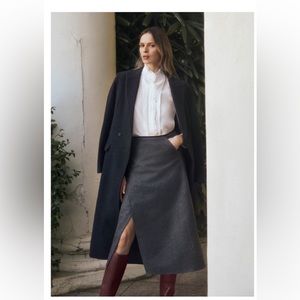 G. Label by Goop Llewellyn Wrap Skirt Size 2